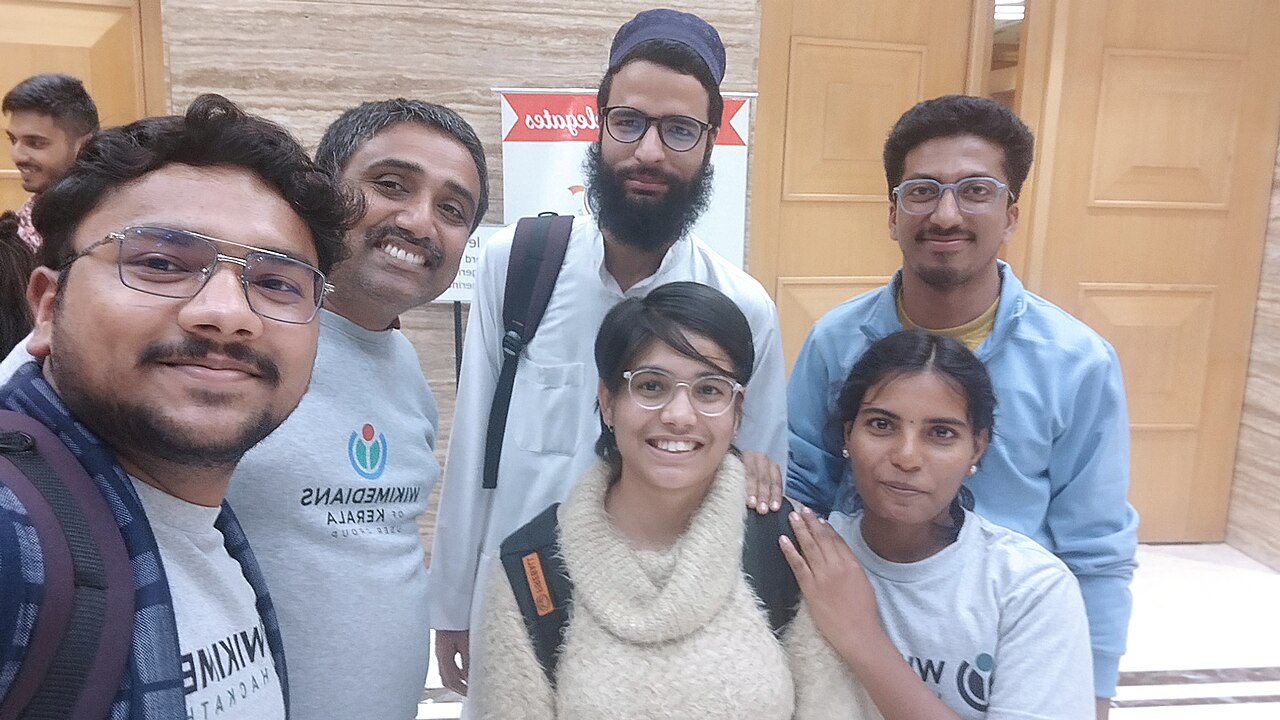 Group of developers at a hackathon in India